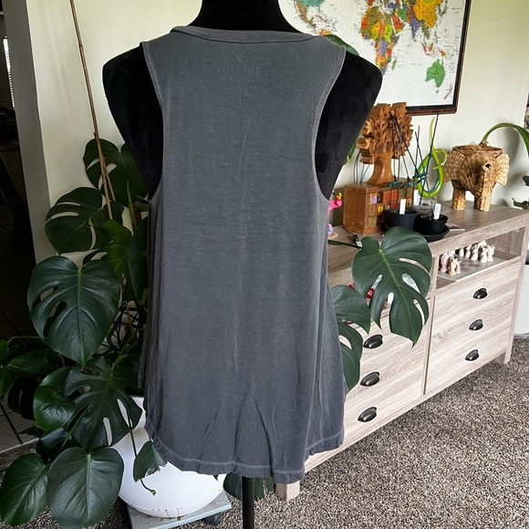 American Eagle Outfitters Charcoal Tank Top - Picture 3 of 6